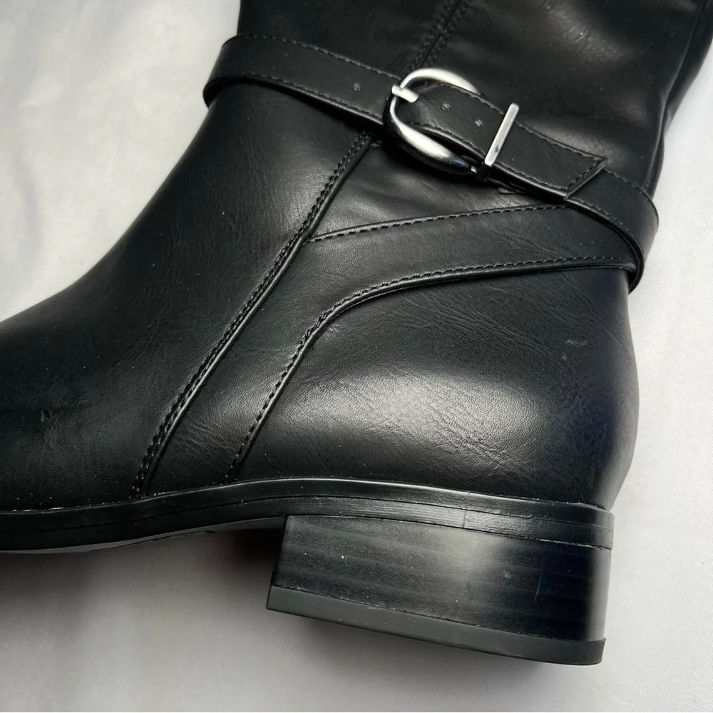 Naturalizer Women's Knee High Boots Sahara Buckle Detail